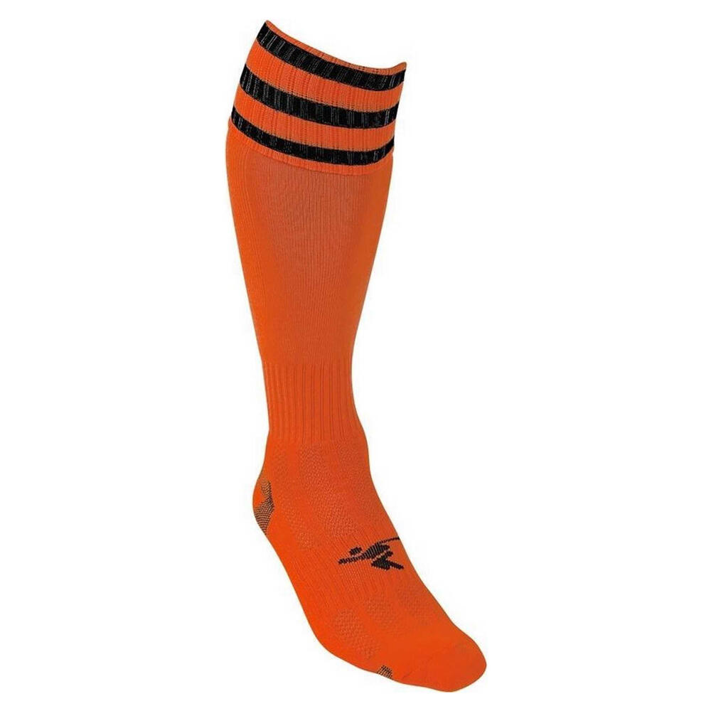 Calzini Da Calcio Adulto Unisex Precision Pro Arancione Nero 2/2