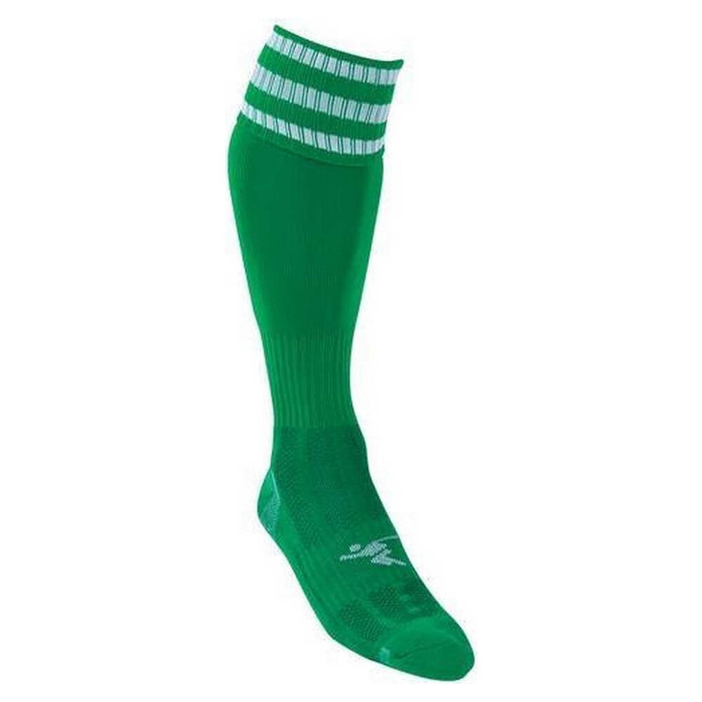 Calzini Da Calcio Adulto Unisex Precision Pro Verde Bianco 2/2