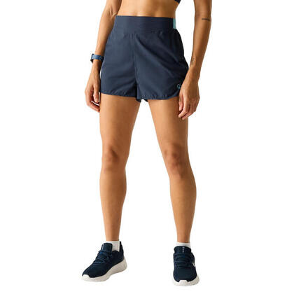 Short Uni À Taille Élastiquée OFF TRAIL Femme (Vert Pâle / Jaune Clair)