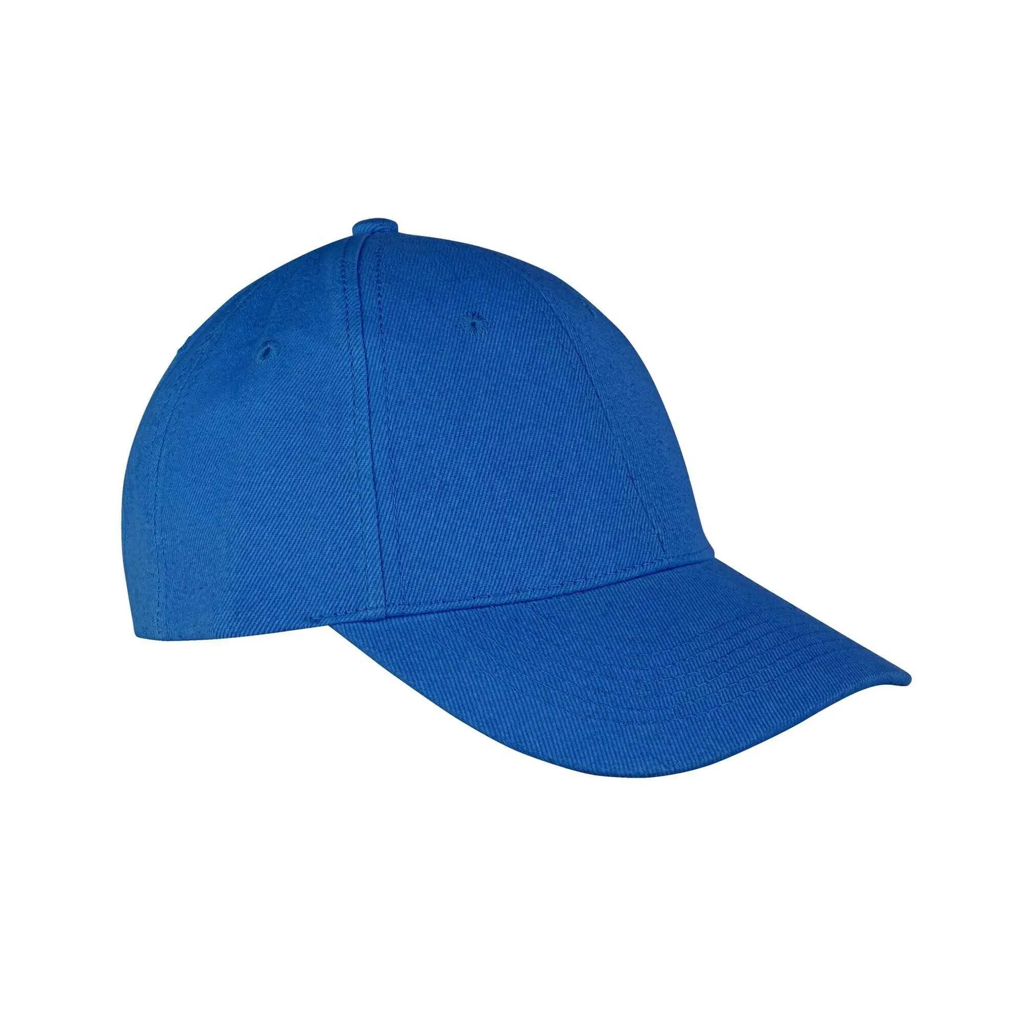 Memphis 6 Panel Brushed Cotton Low Profile Baseball Cap (Royal Blue) 2/2