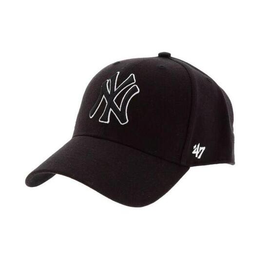 MVP" BaseballMütze Damen und Herren Weiß/Schwarz