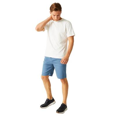 Heren aldan chino korte broek (koronet blauw)