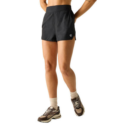Short Uni À Taille Élastiquée OFF TRAIL Femme (Vert Pâle / Jaune Clair)