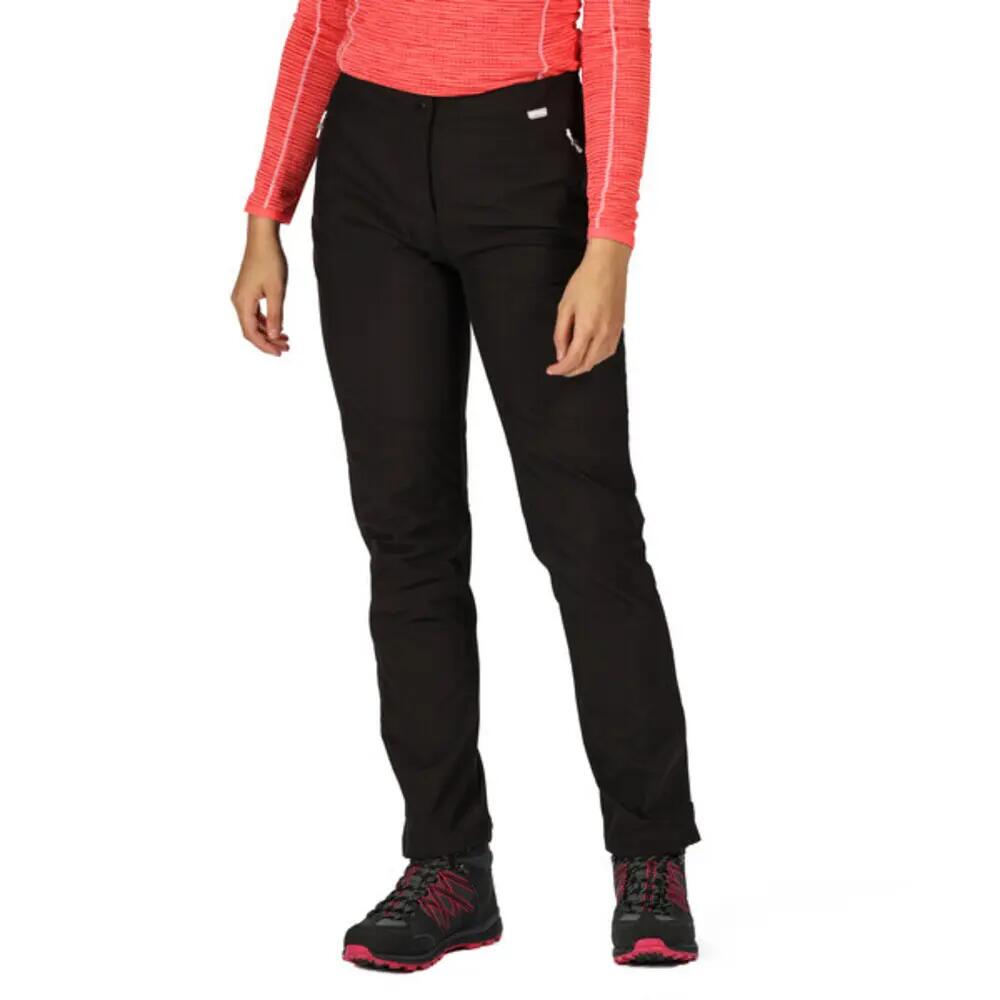 Womens/Ladies Highton Waterproof Over Trousers (Black)