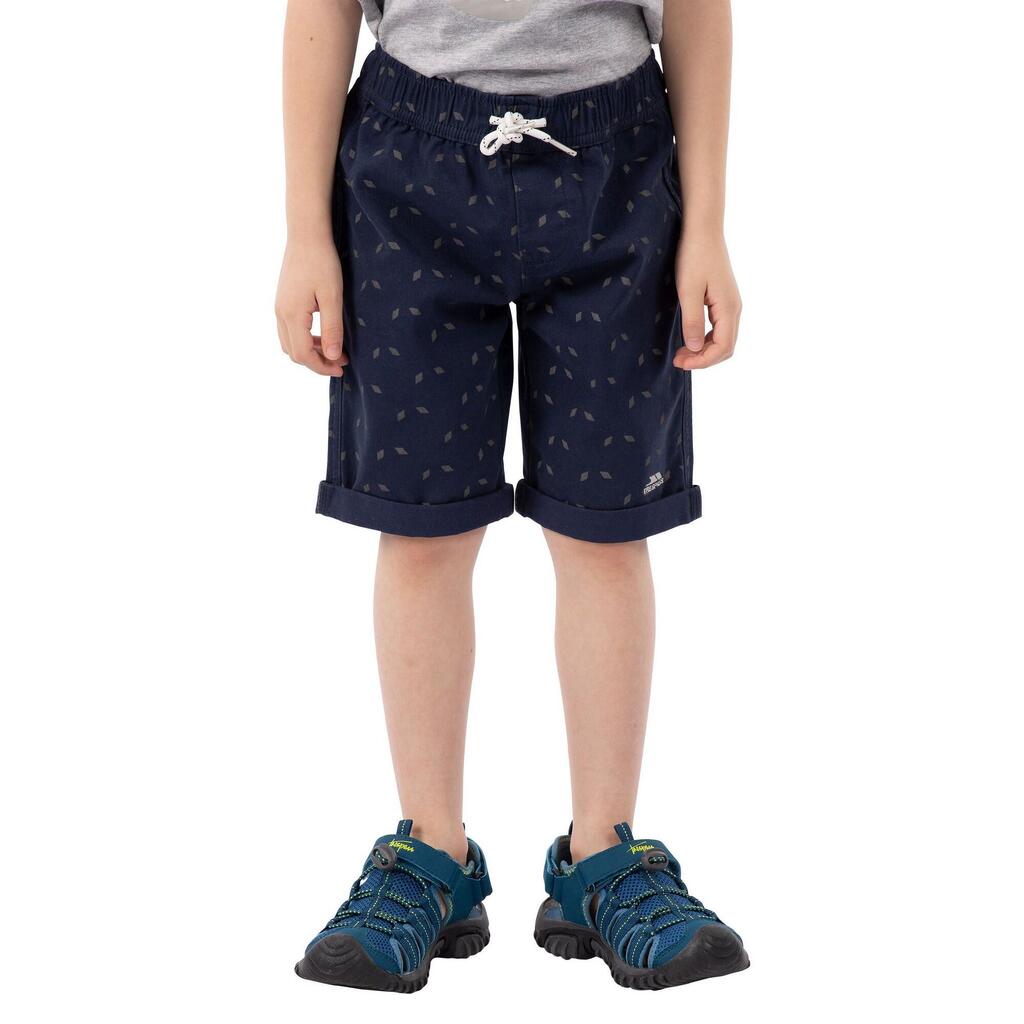 Boys Publish Casual Shorts (Navy/Grey)