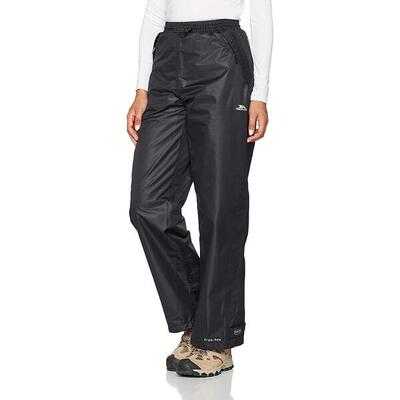 Pantaloni Impermeabili Donna Trespass Tutula Nero