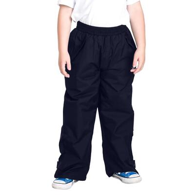 Kinderen/kinderen echo waterdichte broek (marine)