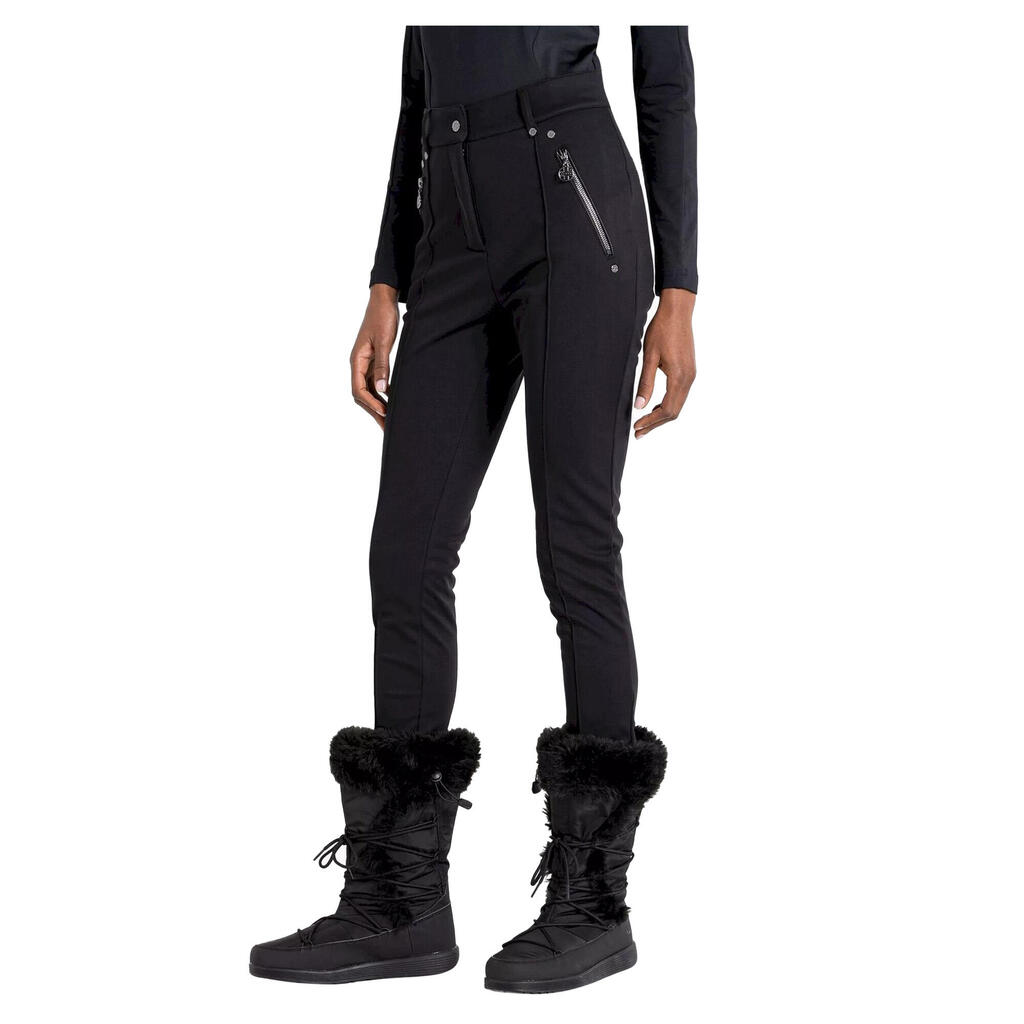 Womens/Ladies Julian Macdonald Regimented Ski Trousers (Black)