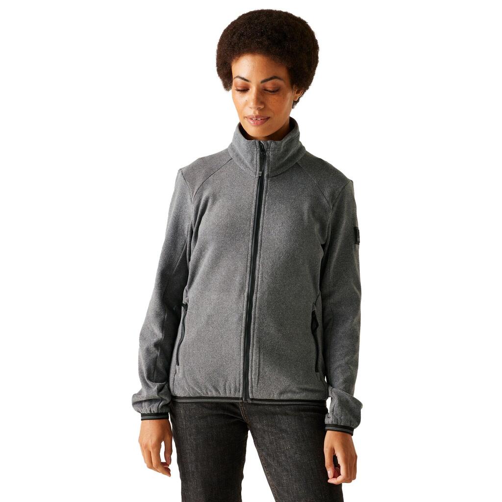 Womens/Ladies Bayhill Zipped Fleece Jacket (Seal Grey)