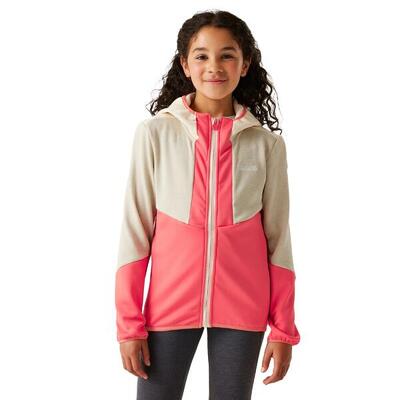 Kinder/kids dissolver x fleece full zip hoodie (olympisch blauw/navy)