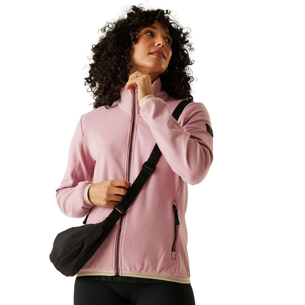 Womens/Ladies Bayhill Zipped Fleece Jacket (Lilas)