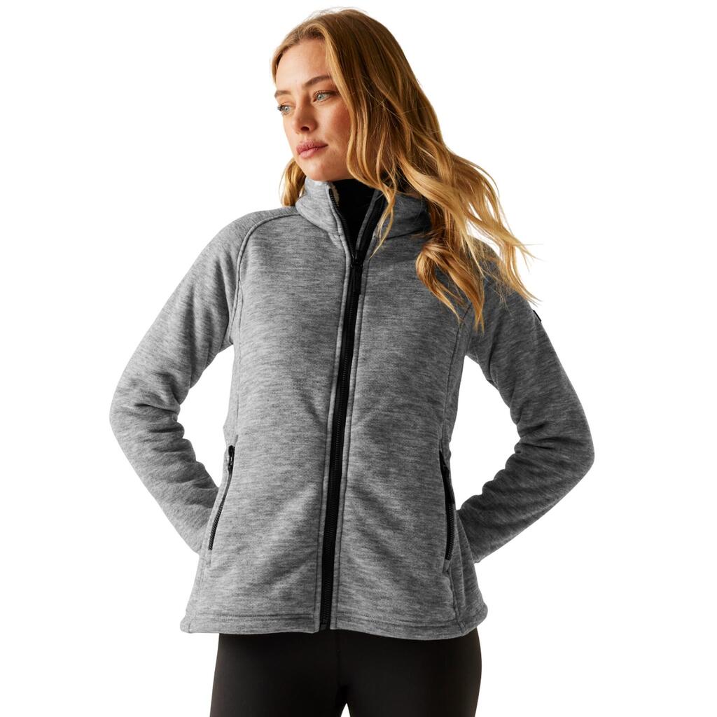 Womens/Ladies Emilde Full Zip Fleece Jacket (Stone White)