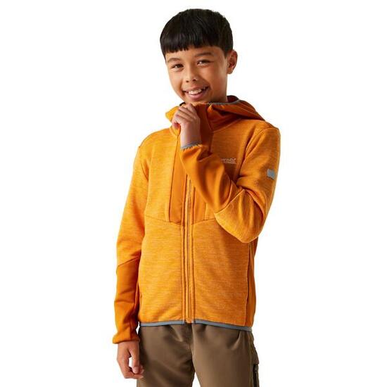 Felpa Con Cappuccio E Zip Intera Bambini Regatta Dissolver X Olympian Blue Blu