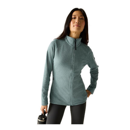 Veste Polaire Col Montant LILIENA Femme (Vert Sombre / Vert De Gris)