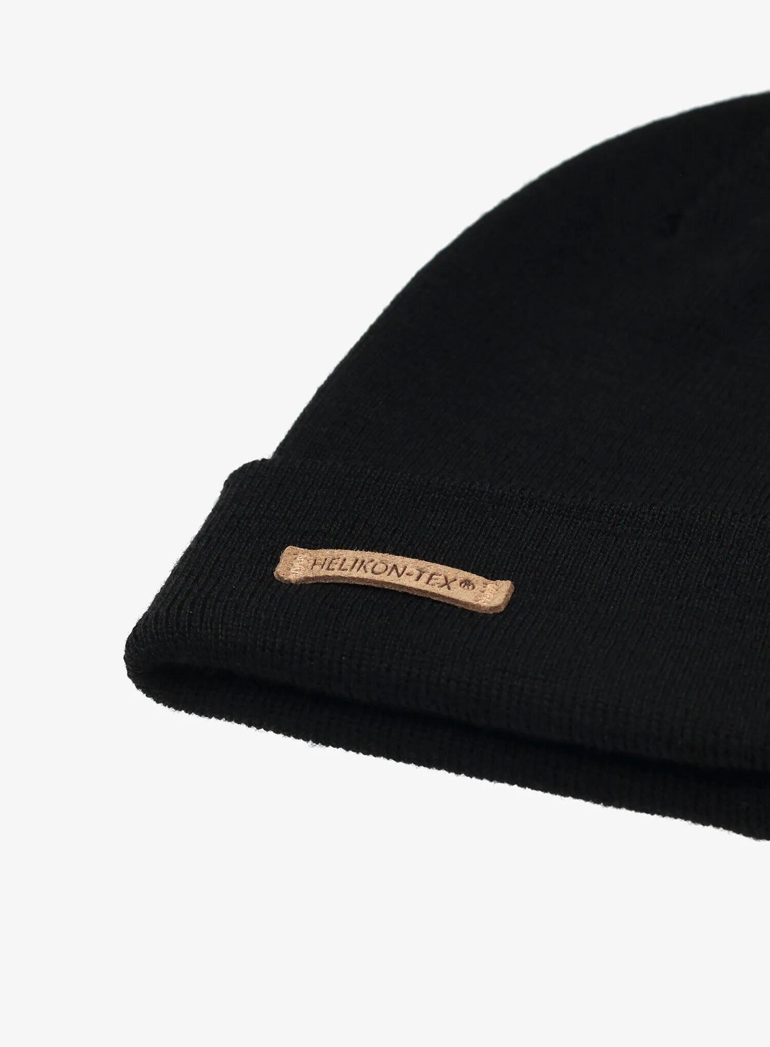 Czapka Helikon-Tex Winter Merino Beanie - black 4/4