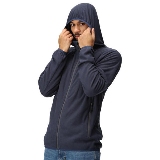 Veste Polaire Homme (Bleu Marine / Gris Phoque)