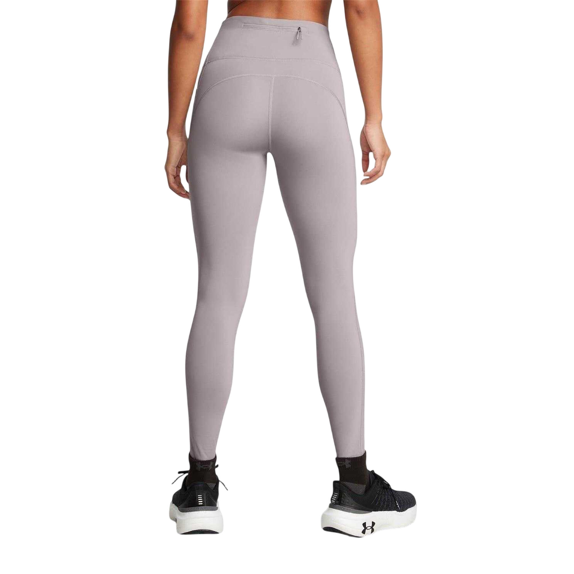 Legging Course À Pied Motif/style Uni LAUNCH Femme (Gris) 3/4