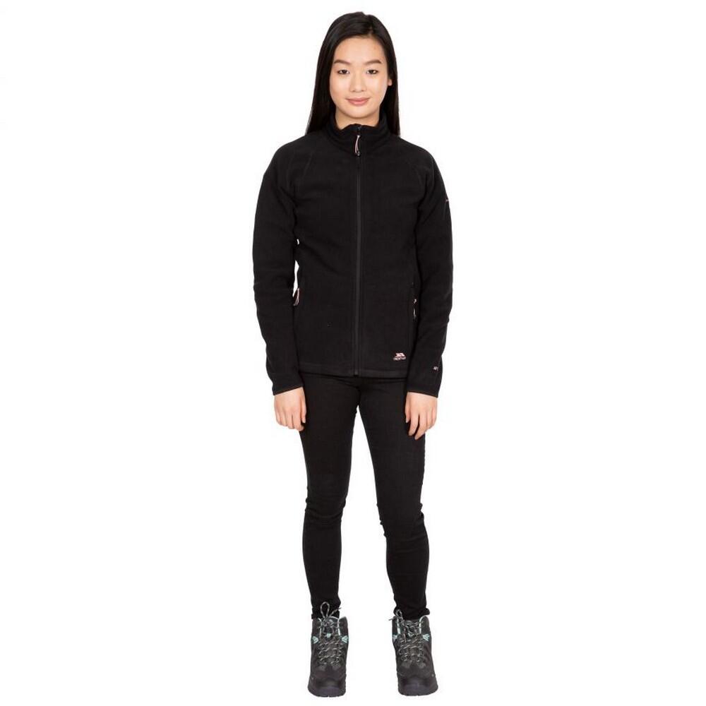 Womens/Ladies Nonstop Fleece Jacket (Black)