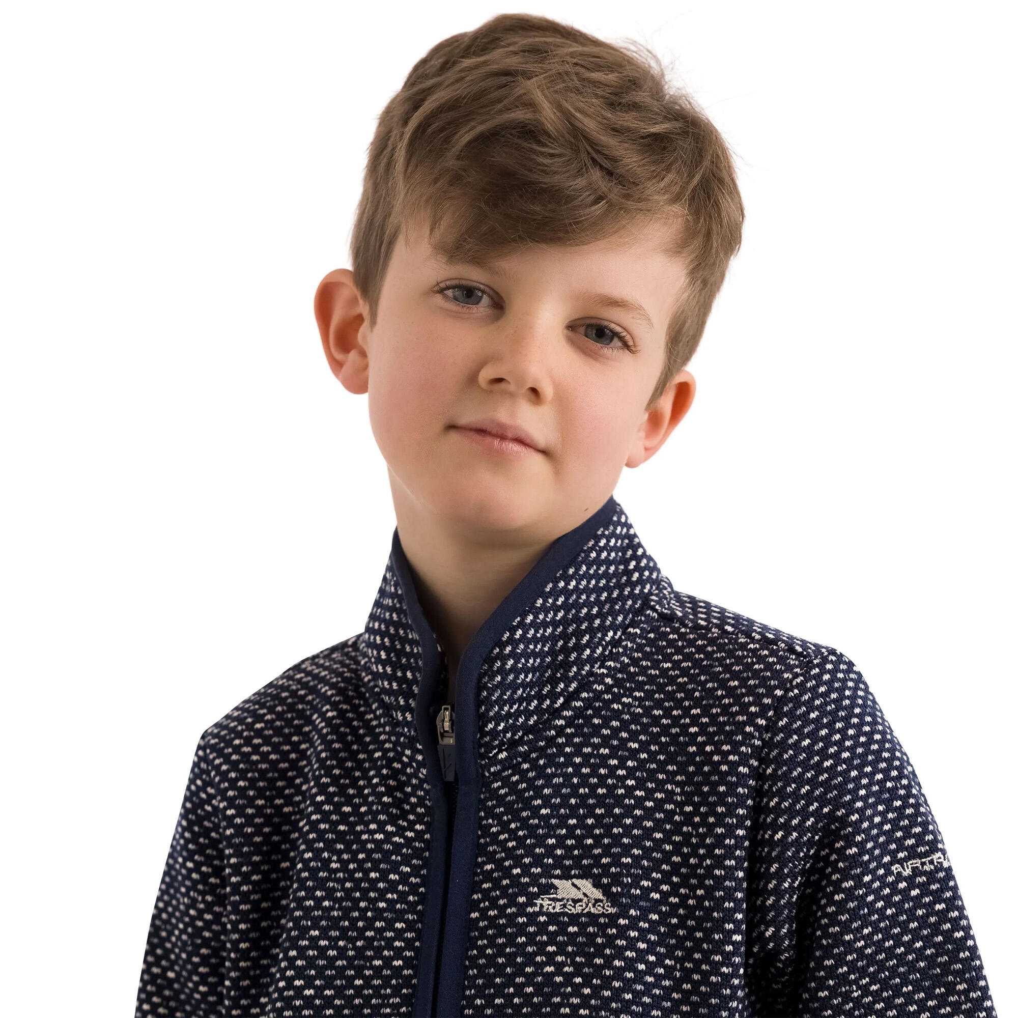 "Ellbar AT300" Fleecejacke für Kinder Marine 4/6