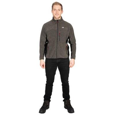 Heren jynx full zip fleece vest (zwart)