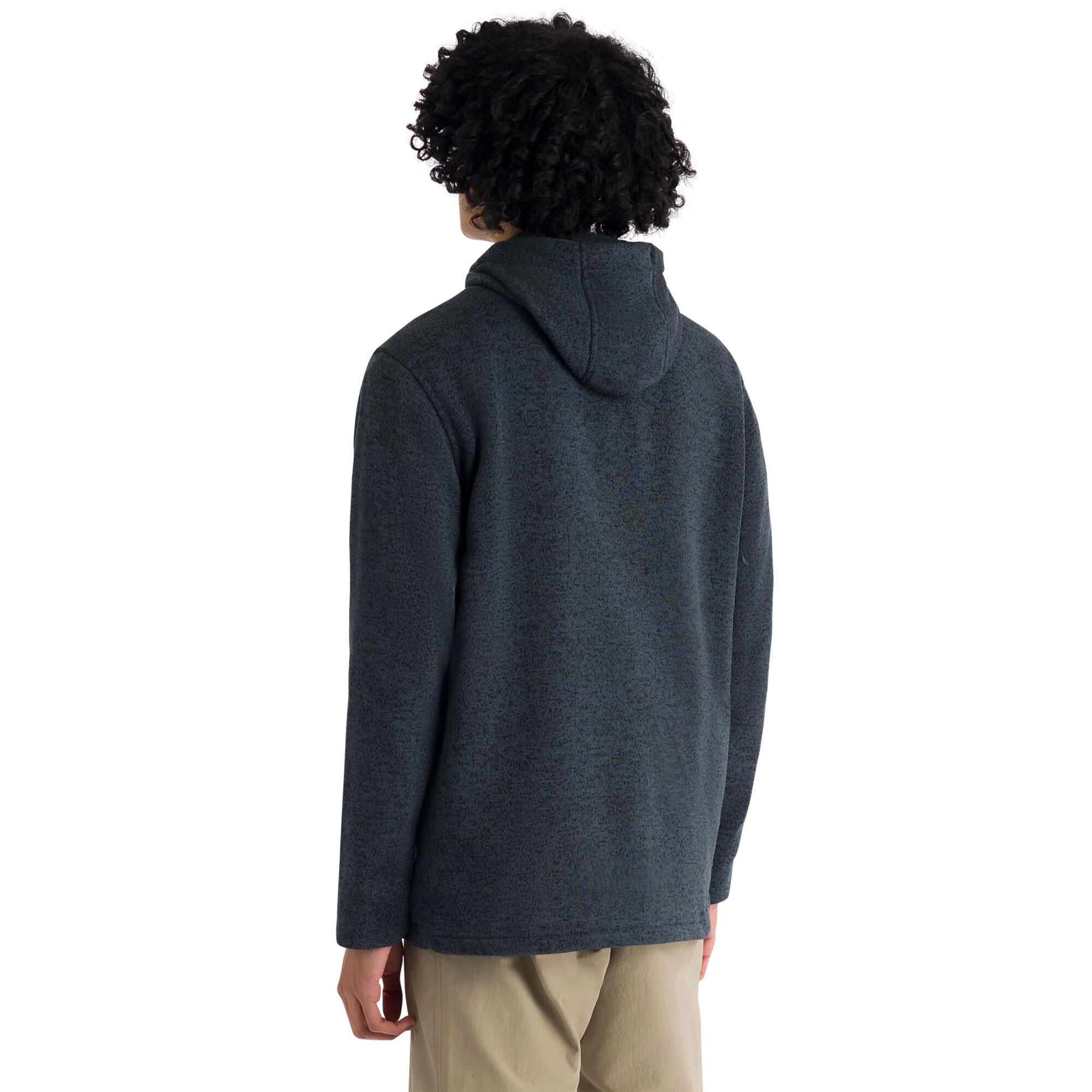 Mens Uig Fleece Jacket (Dark Teal) 4/6
