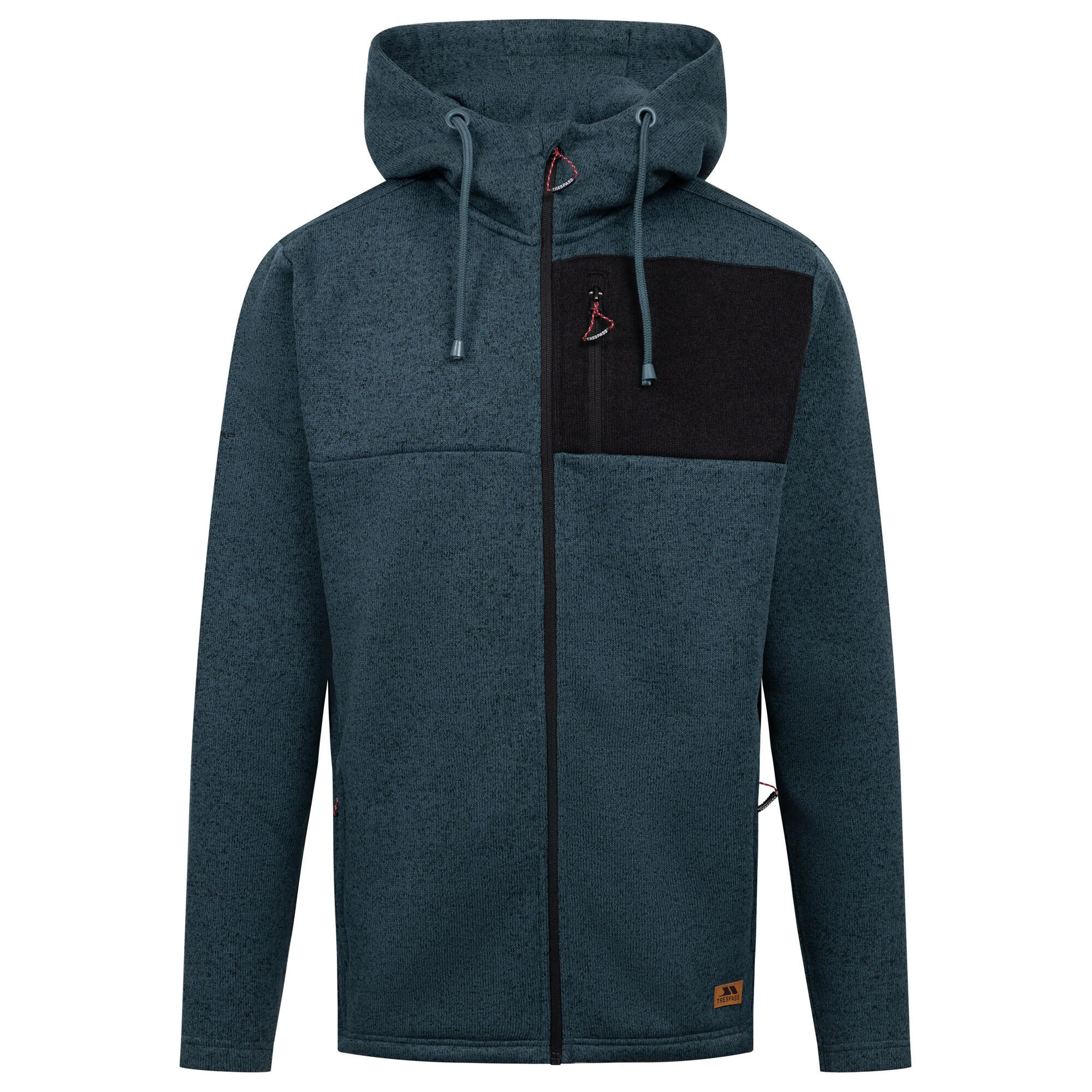Mens Uig Fleece Jacket (Dark Teal) 2/6