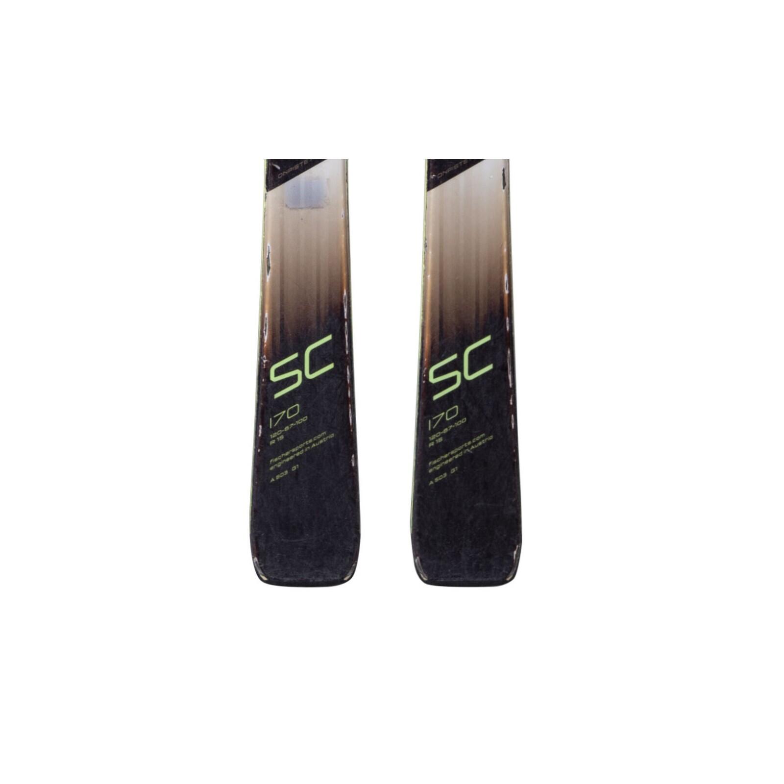 RECONDITIONNE - Ski Fischer Rc4 Premium Sc + Fixations 4/4