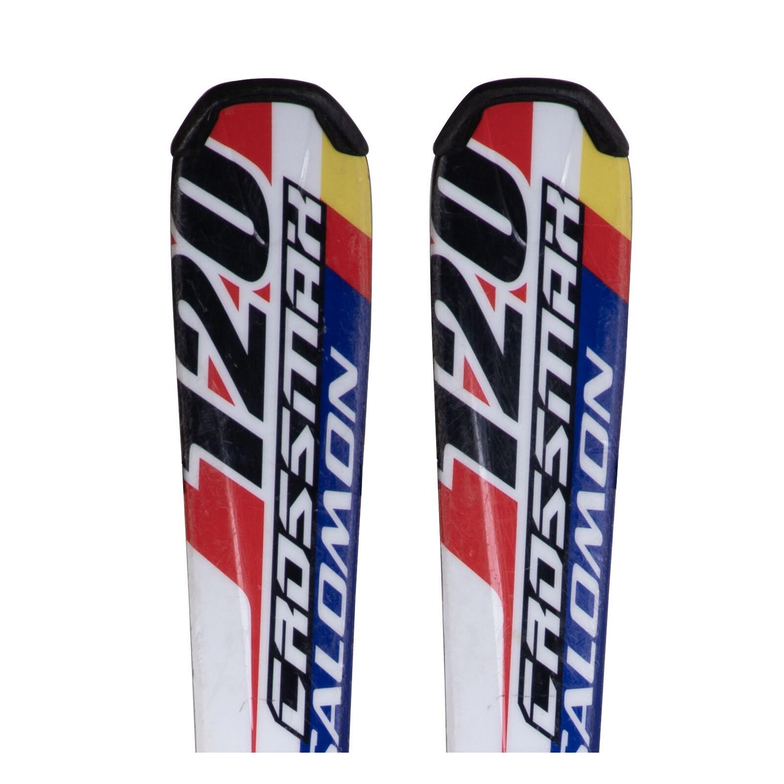 mini ski salomon 120 CROSSMAX - skis d'occasion ensuring even pressure distribution for maximum control Salomon QST PRO 120 TR