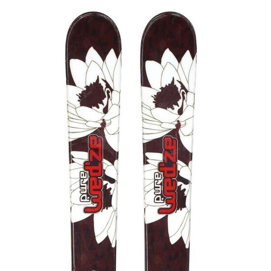 RECONDITIONNE - Mini Ski Wedze Pure + Fixations A