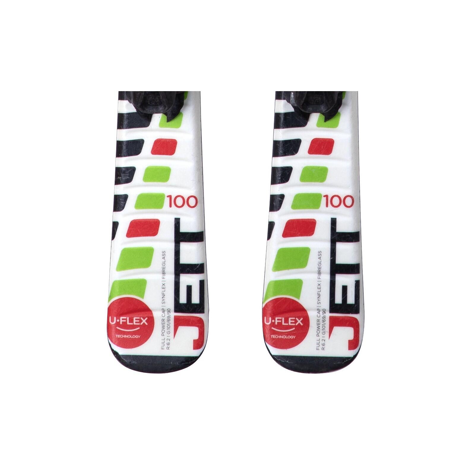 RECONDITIONNE - Ski Junior Elan Jett + Fixations 4/4