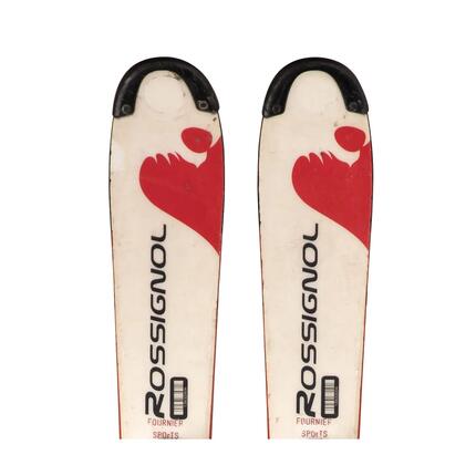 RECONDITIONNE - Mini Ski Rossignol Scratch Free Zb + Fixations