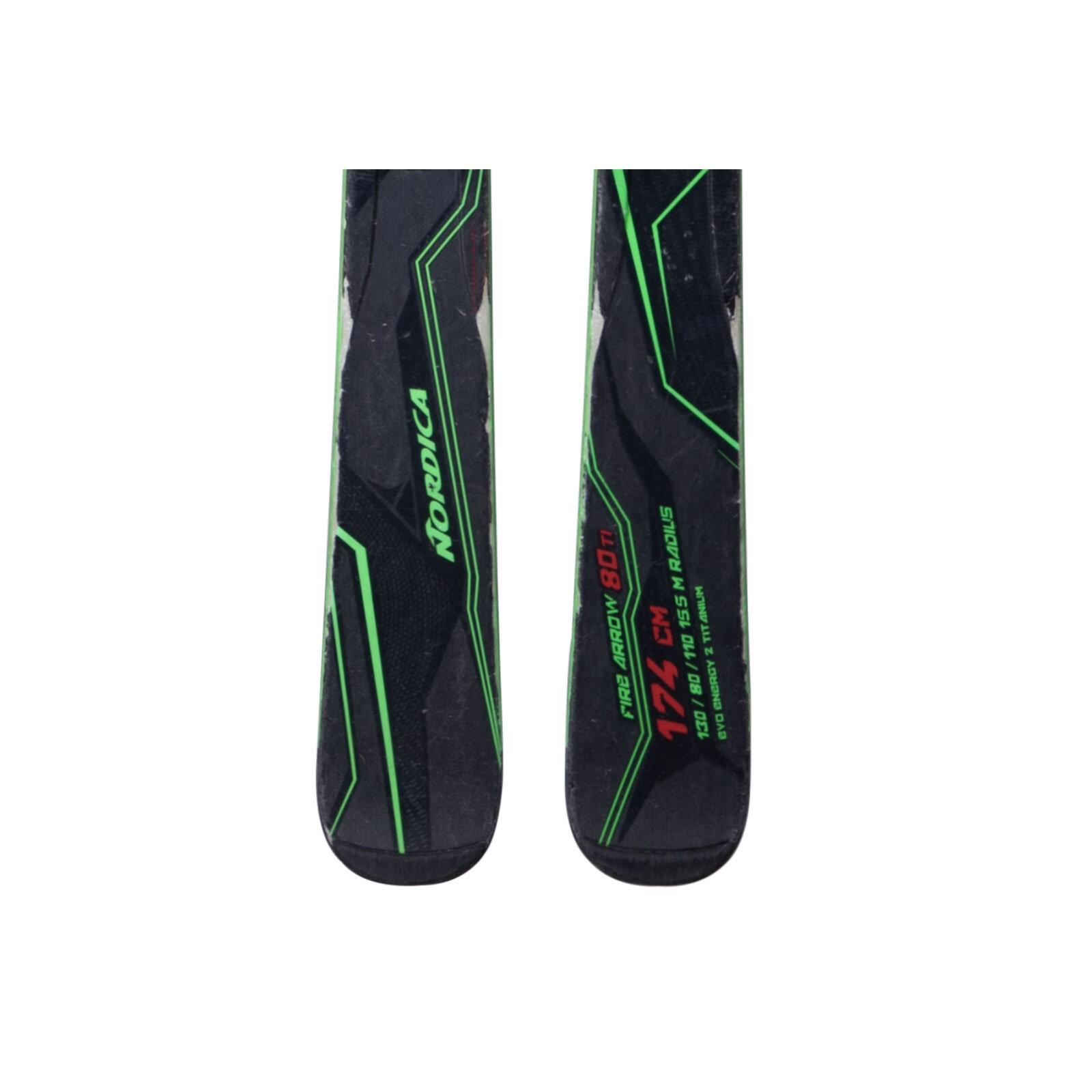 RECONDITIONNE - Ski Nordica Fire Arrow 80 Ti + Fixations 4/5