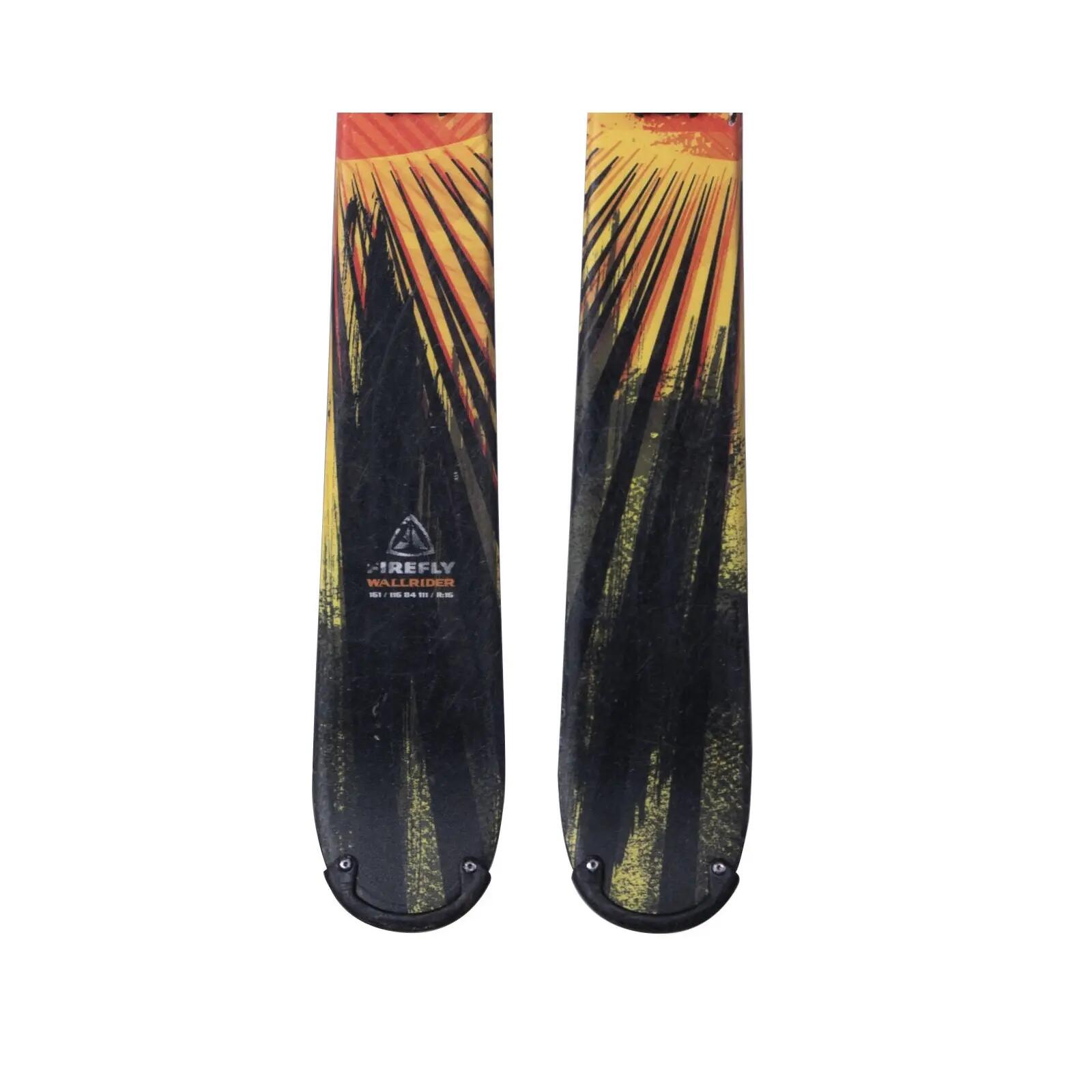 RECONDITIONNE - Ski Firefly Wallrider + Fixations 4/4