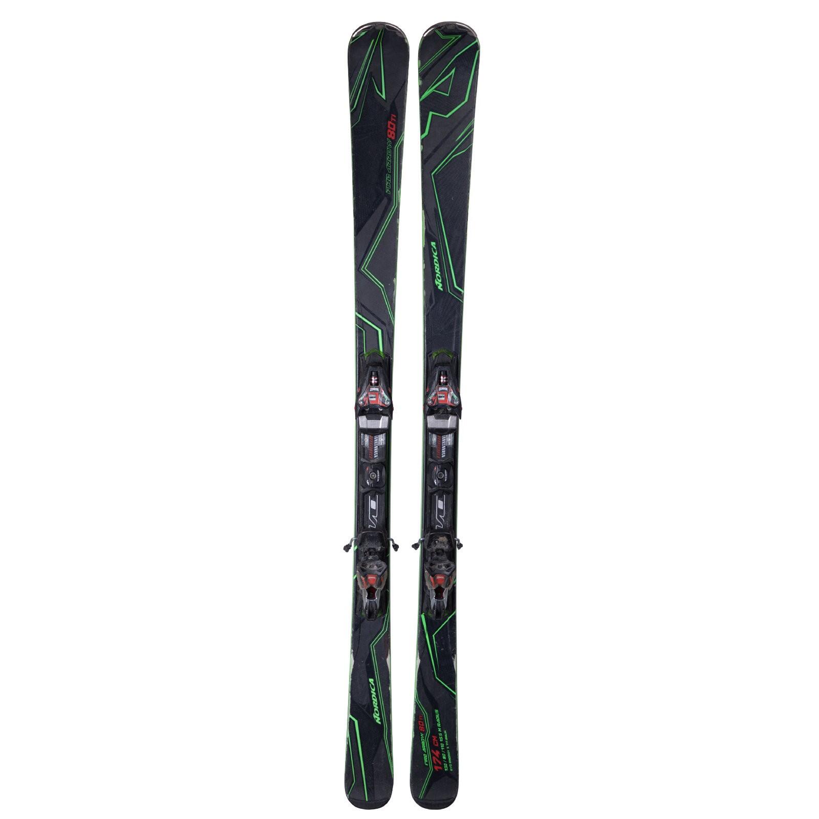 RECONDITIONNE - Ski Nordica Fire Arrow 80 Ti + Fixations 2/5