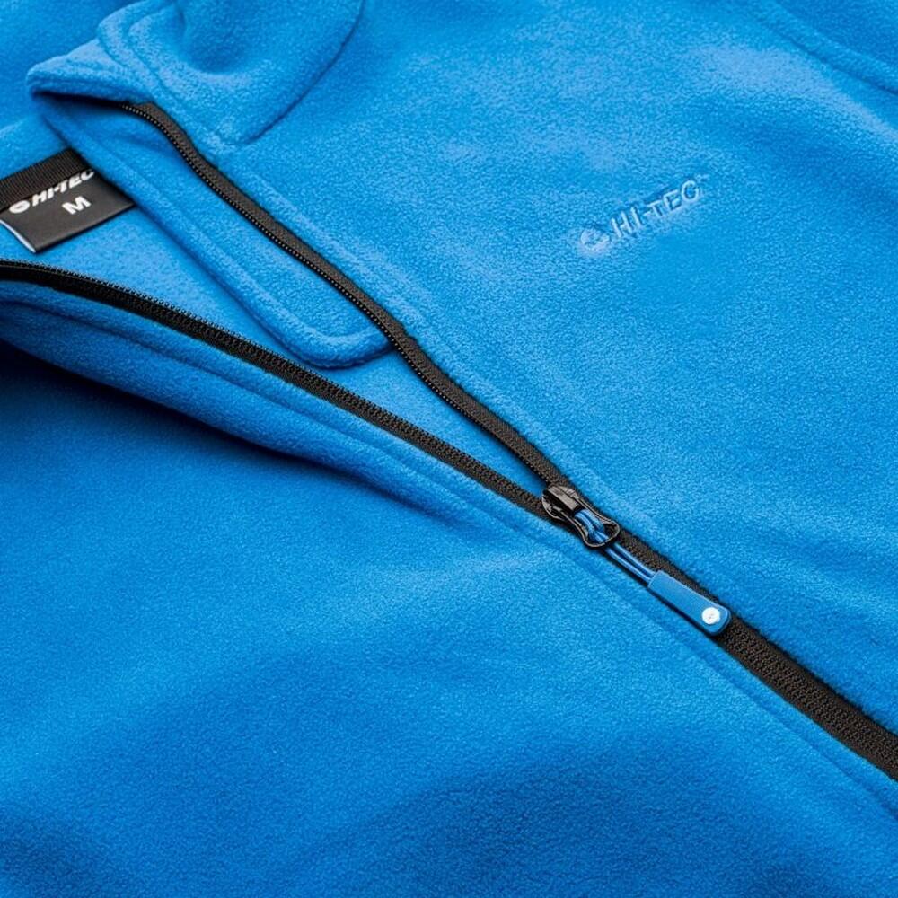 Giacca In Pile Logo Uomo Hi-Tec Henis Blu 4/4