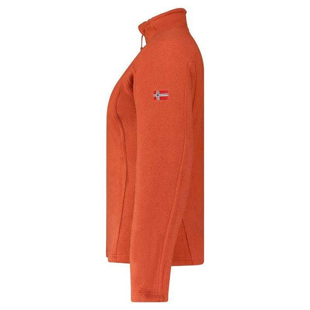 "Tug" Fleecejacke für , Durchgehender Reißverschluss Damen Orange 3/4