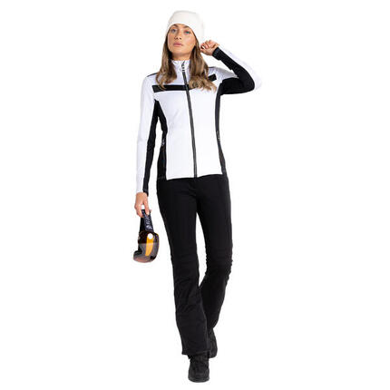 Divinity II" Fleecejacke für Damen Weiß/Schwarz