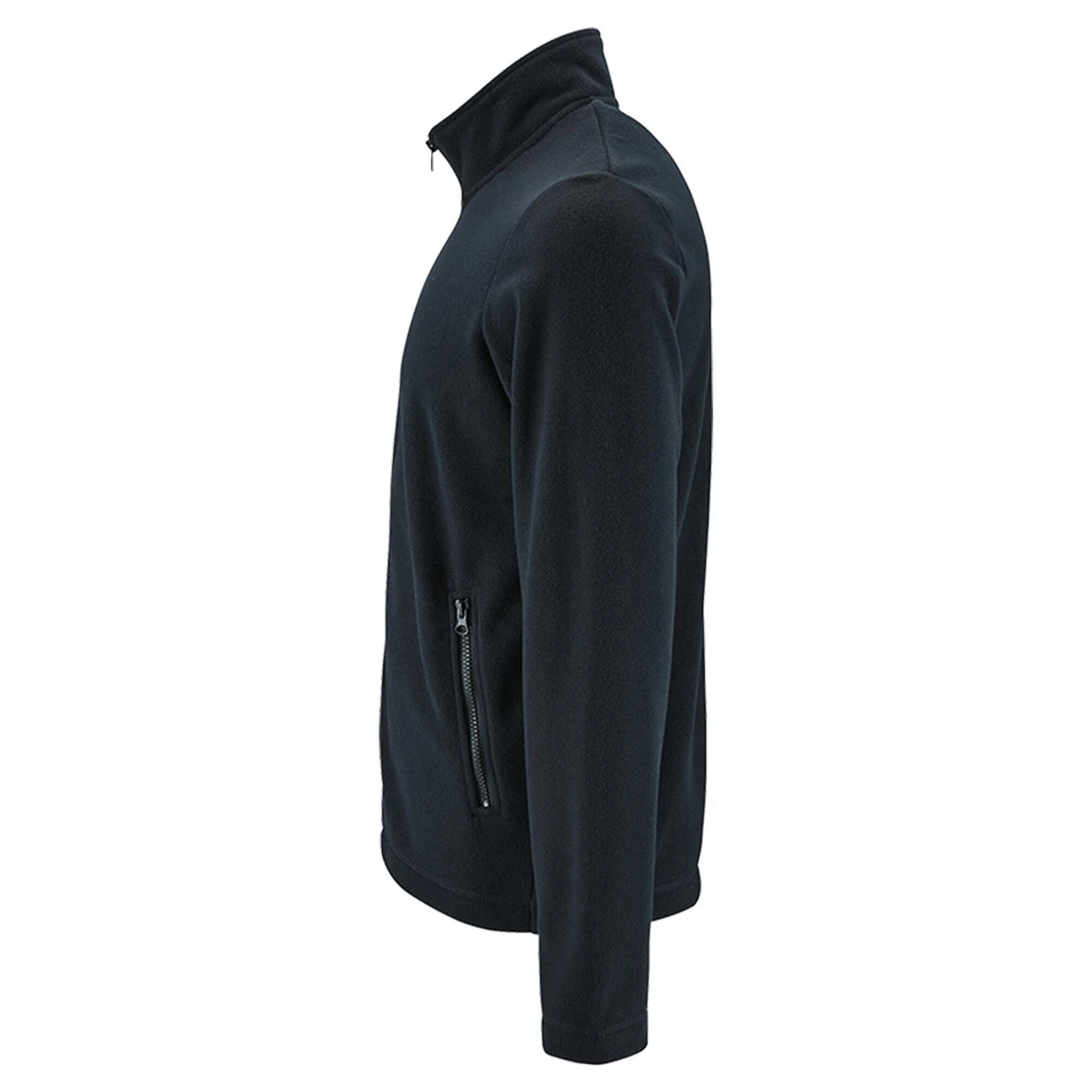 Chaqueta polar Norman para chica mujer Azul marino 3/4