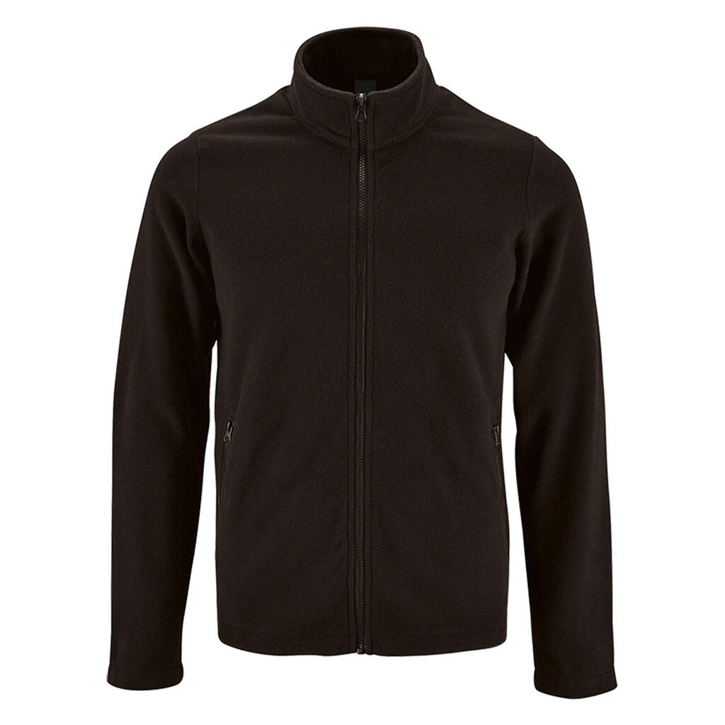 Womens/Ladies Norman Fleece Jacket (Black)