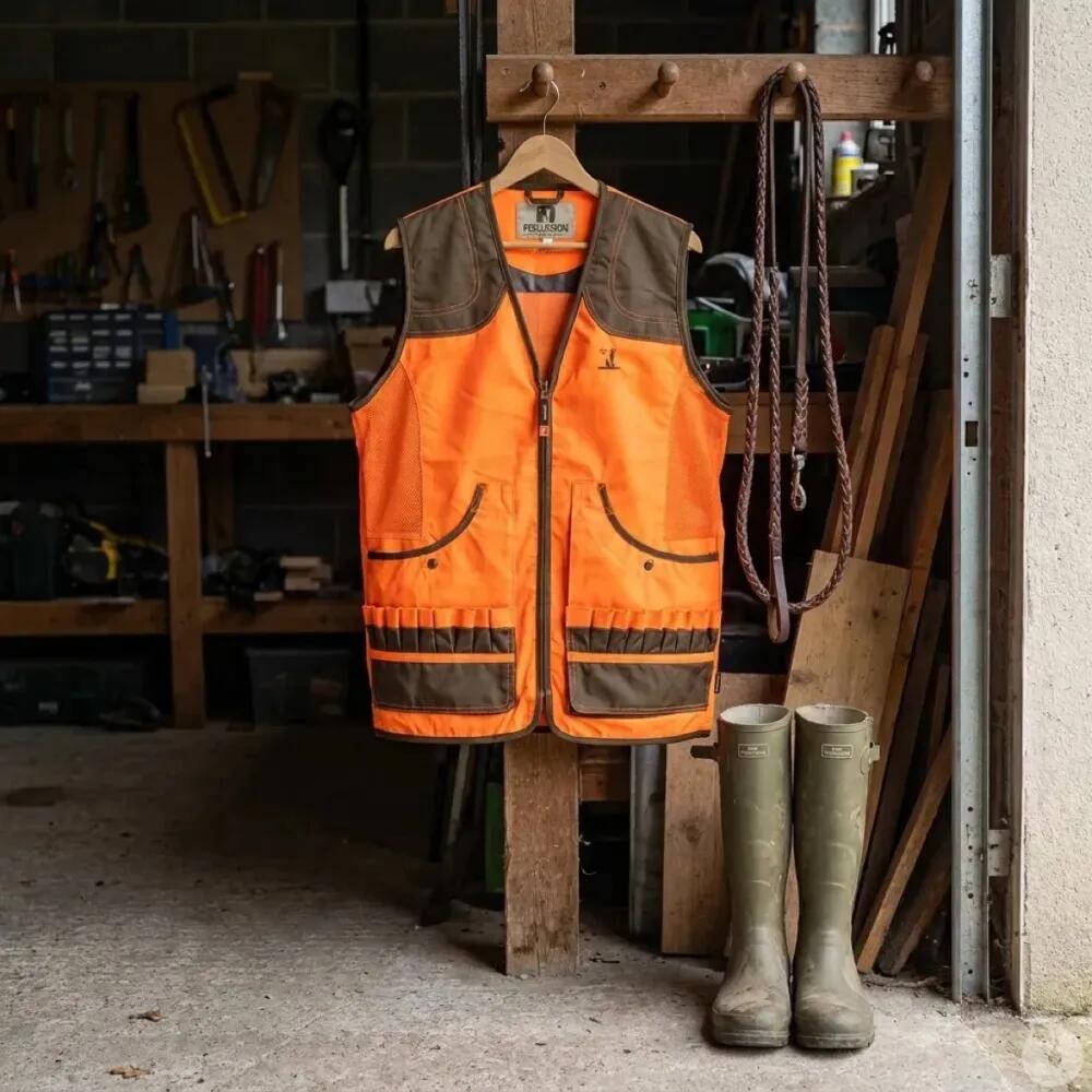 Gilet Savane Orange Percussion - 4XL 5/5