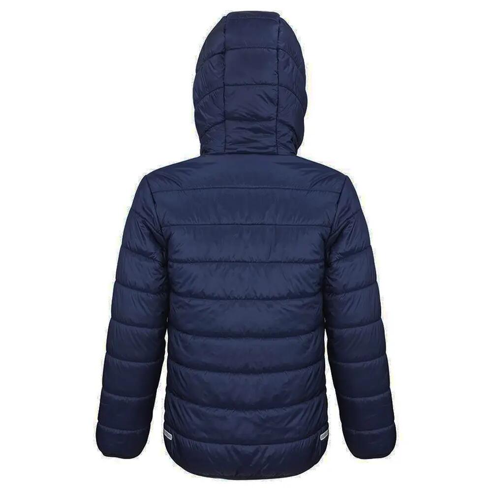Core Giacca Imbottita Impermeabile Bambino Result Blu Navy 2/3