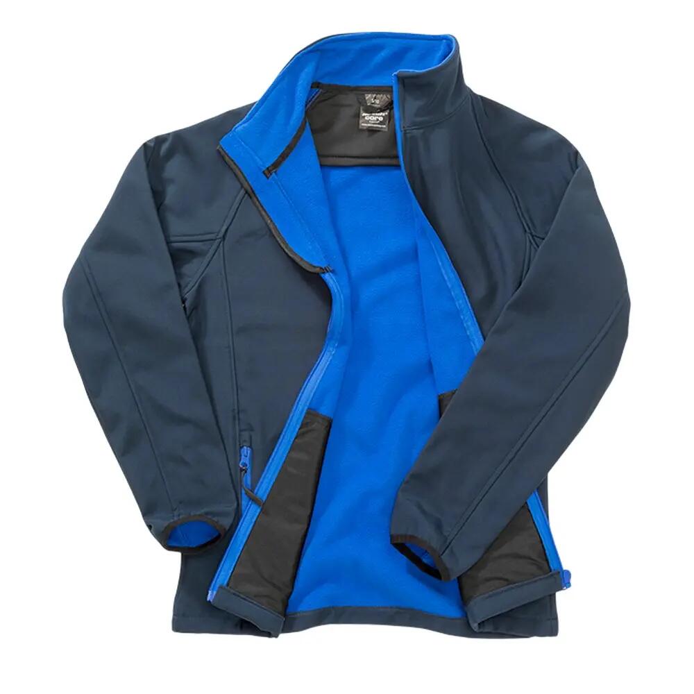 Core Giacca Softshell Donna Result Navy/Royal 2/3