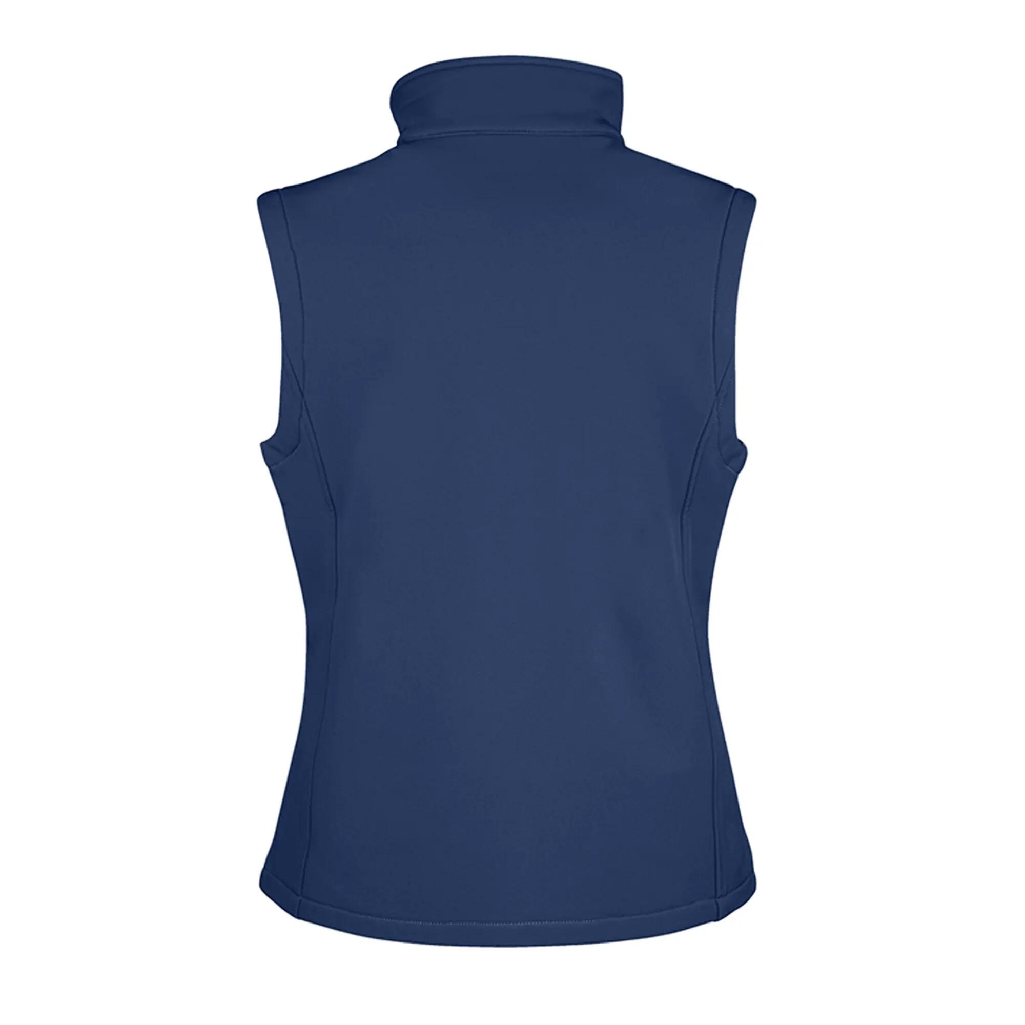 Gilè In Tessuto Soft Shell Donna Result Core Blu Navy Blu Reale 3/4
