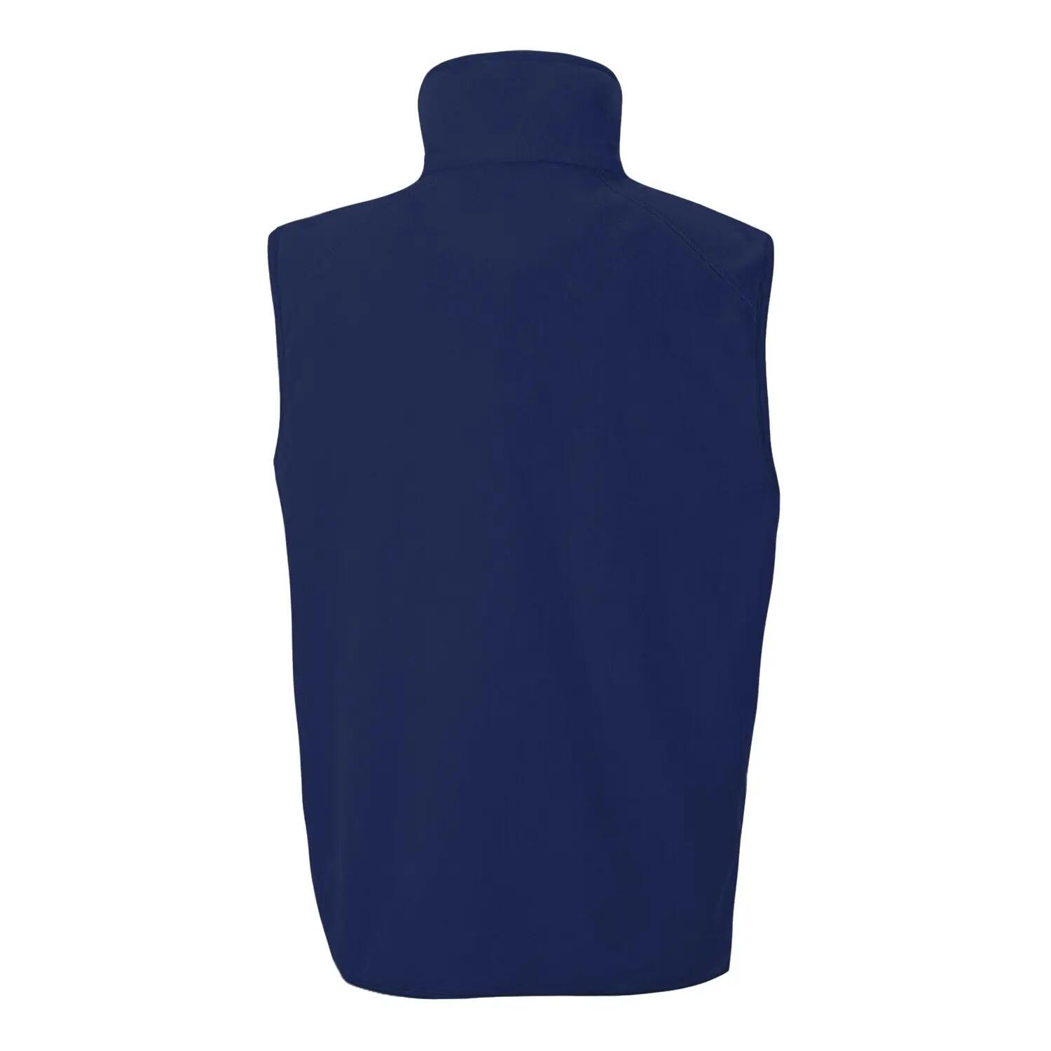 Core Adults Unisex Microfleece Gilet (Navy) 2/3