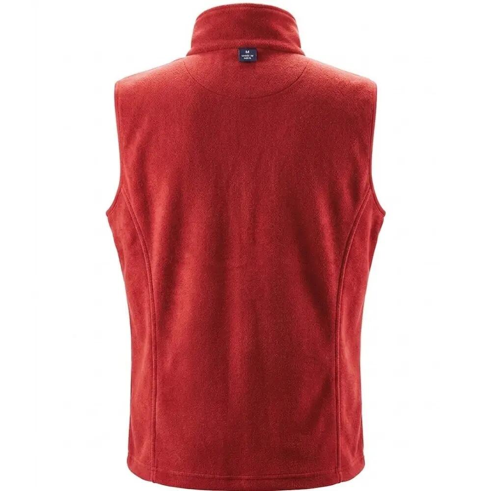 Core Adults Unisex Microfleece Gilet (Red) 2/3