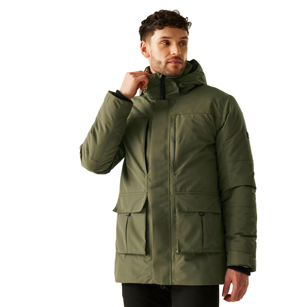 Mens Marron Insulated Waterproof Jacket (Olive Night/Black)