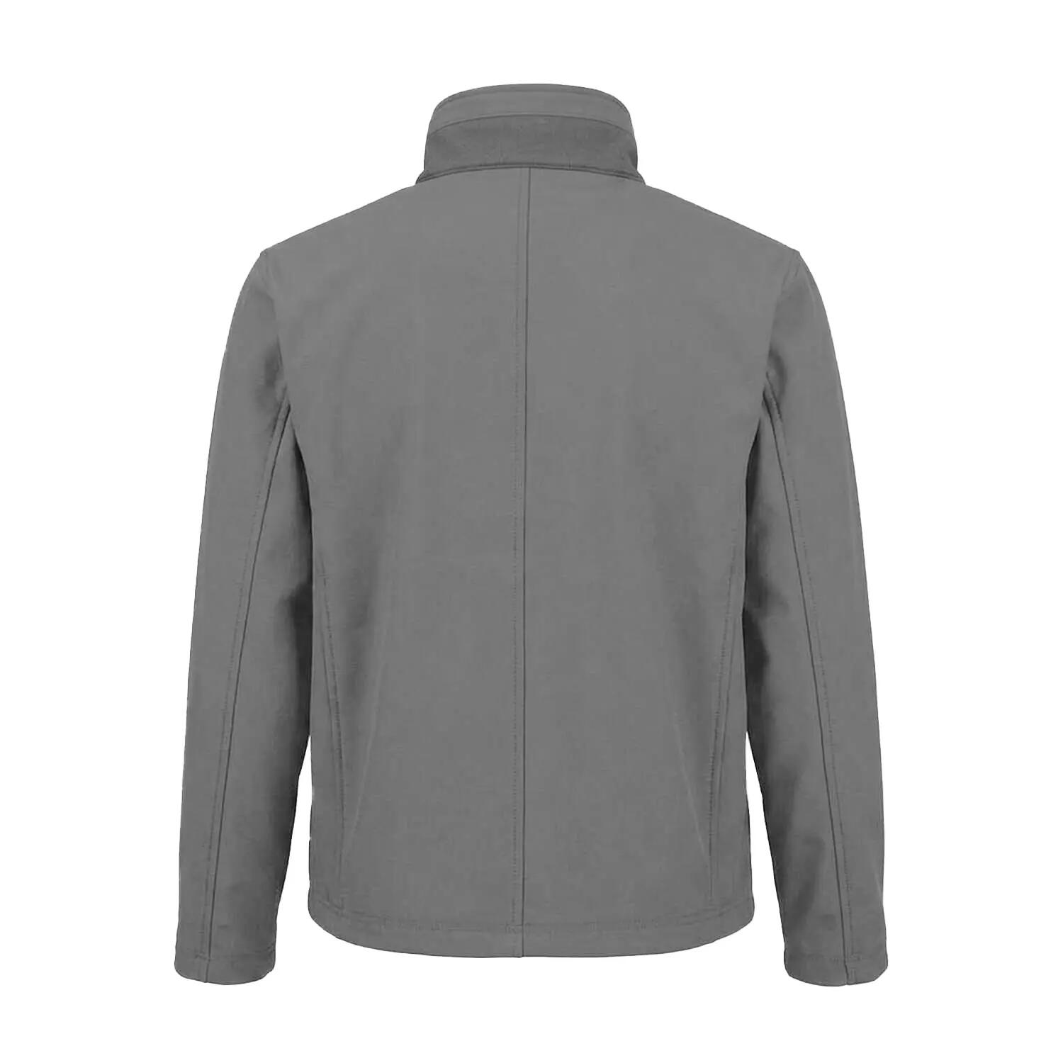 Mens Classic Soft Shell Jacket (Workguard Grey) 2/3
