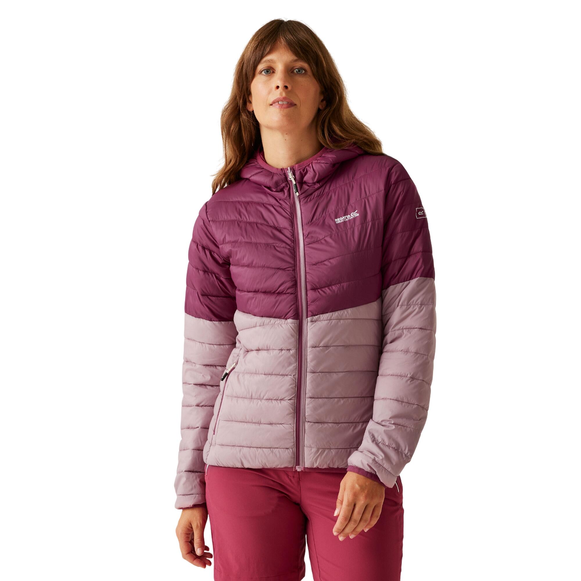 "Hillpack IV" Jacke, wasserfest Leicht für Damen Beaujolais-Rot/Lila 1/5