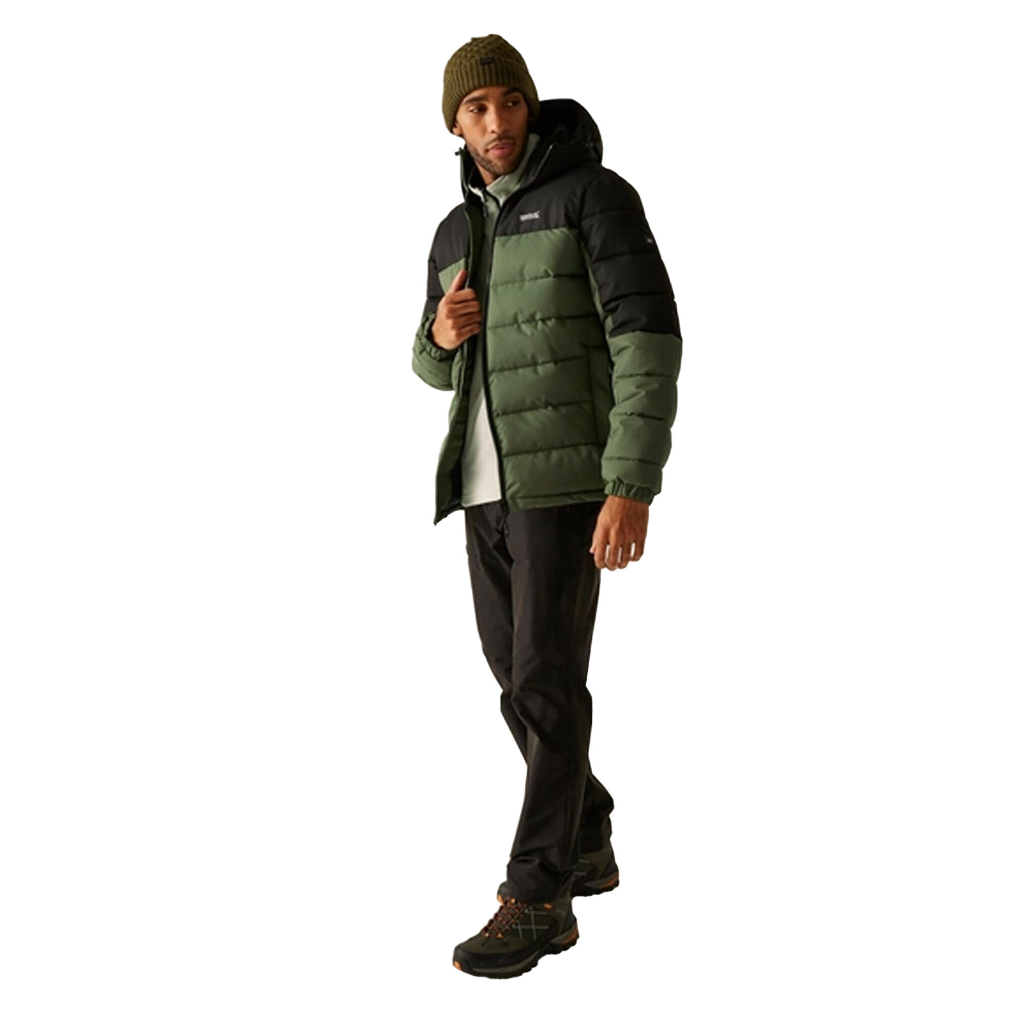 green olive / black