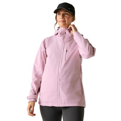 Dames birchdale ii waterdichte jas (zwart/seal grey)